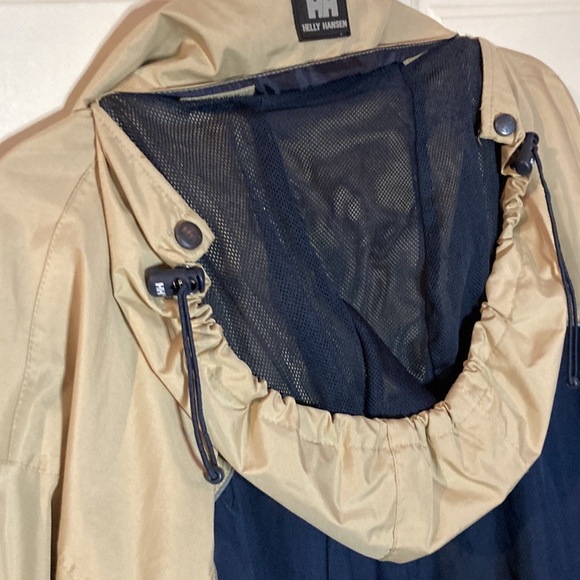 HELLY HANSEN💫 Mens Navy/Beige Windbreaker Jacket - Picture 9 of 9